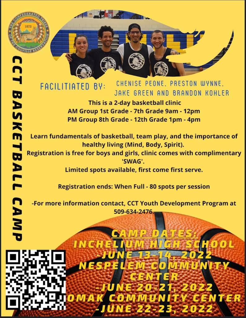 free basketball camp flyer